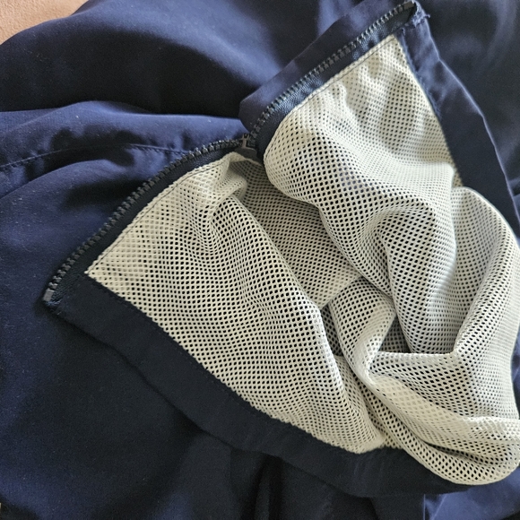 Vintage Diadora Womens Medium Track Pants Blue Pockets Zipper at Ankle Lined - Picture 6 of 10